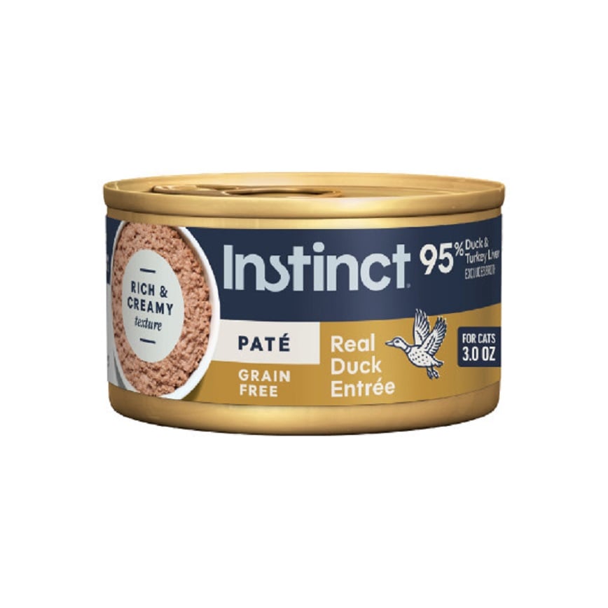 Instinct 貓罐頭 無穀物鴨肉配方 3oz (717362) (新舊包裝隨機發貨) 圖 2