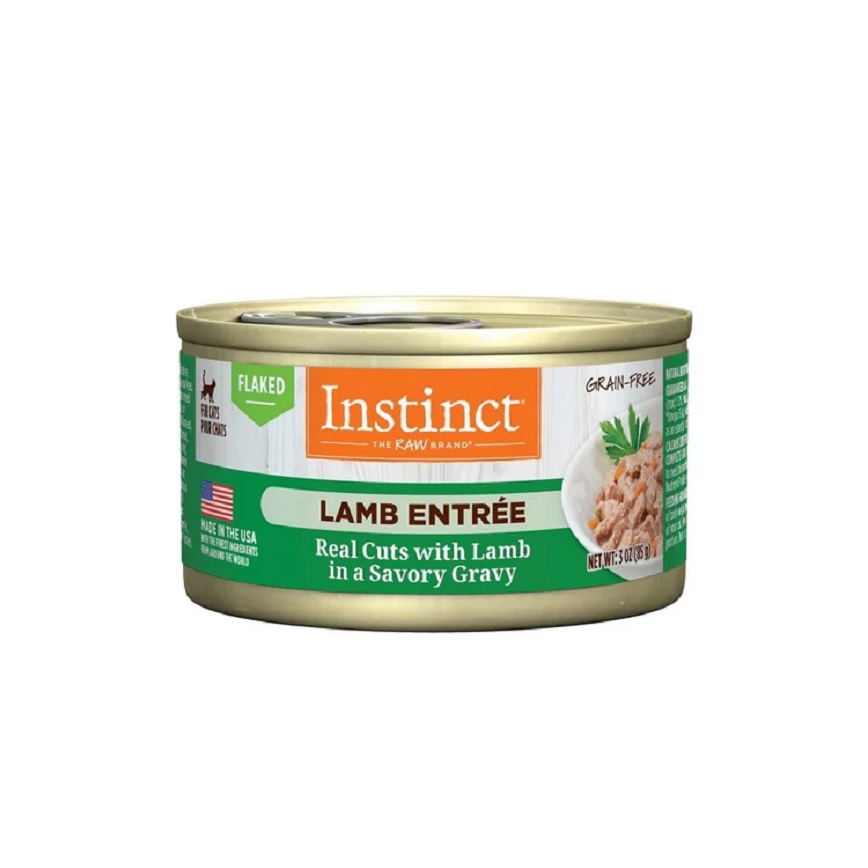 Instinct 貓罐頭 無穀物肉汁 羊肉片貓用主食罐頭 3oz (718246) 圖 1
