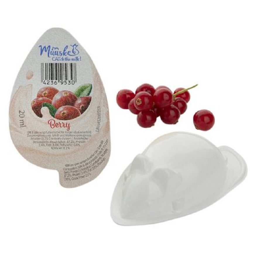 Muuske 妙奇 貓零食 Berry 蔓越莓牛奶 20ml (26pcs/盒) (541124A)