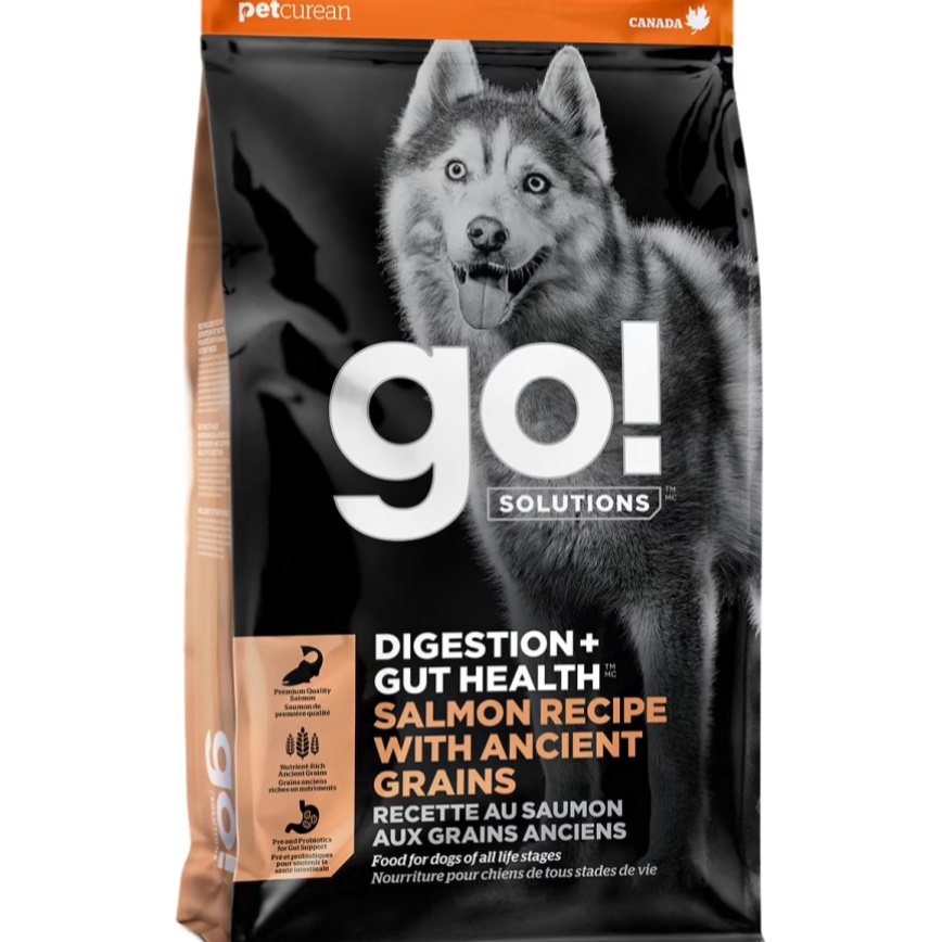 GO! SOLUTIONS 狗糧 古早穀物腸胃保健系列 三文魚 12lb (FG00433)