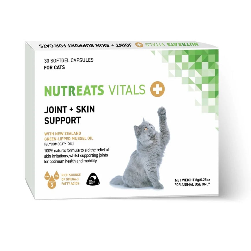 Nutreats 貓用美毛護關節青口油 30粒 (5400030) 圖 1