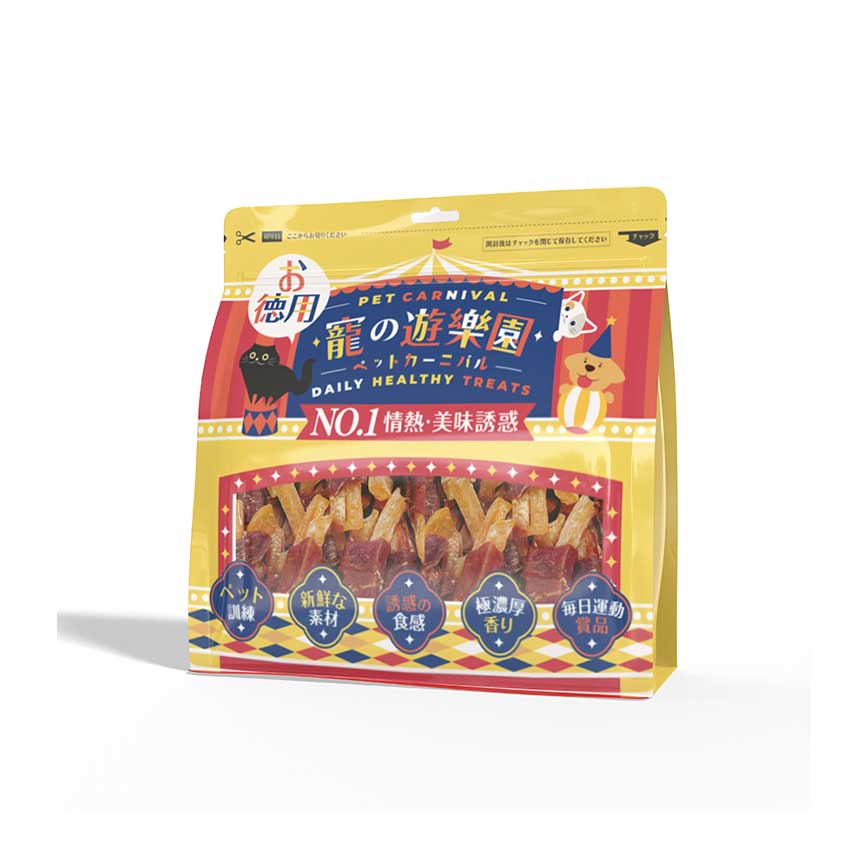 寵之遊樂園 風乾狗零食 嚴選鴨肉繞紅薯 400g