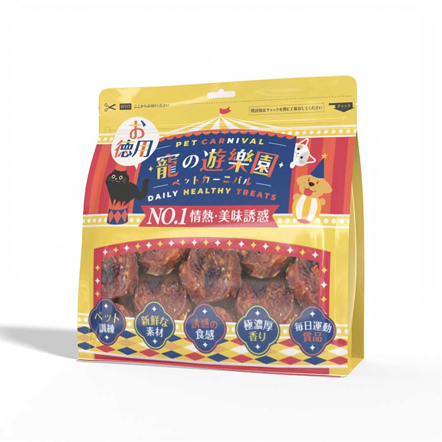 寵之遊樂園 風乾狗零食 蔬菜雪梨鴨肉乾 400g