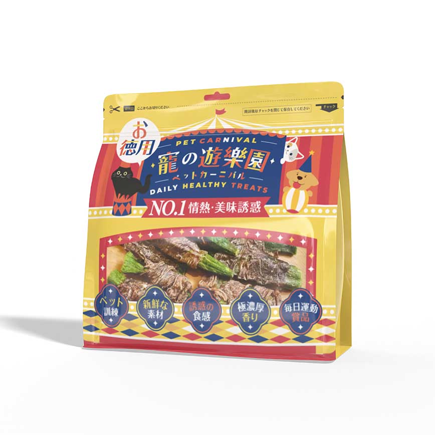 寵之遊樂園 風乾狗零食 鴨肉繞秋葵 200g