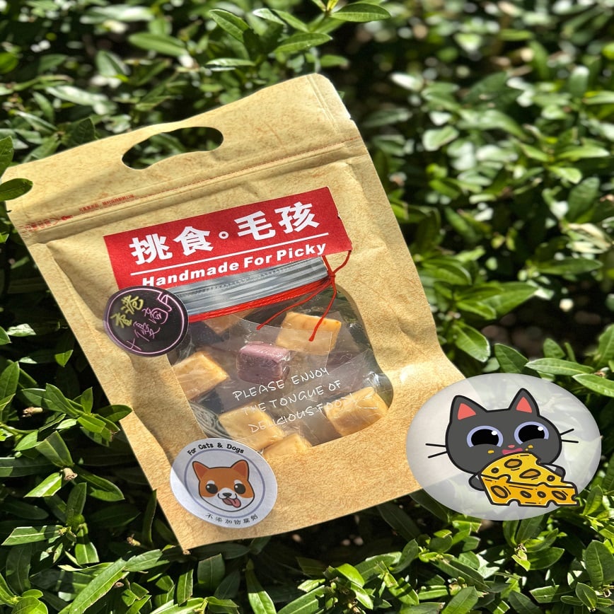 挑食毛孩 天然小食 芝士四重奏 80g