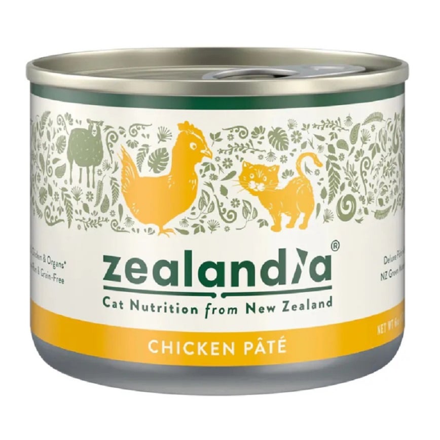 Zealandia 狂野主廚 貓主食罐 野放雞 170g (ZE-C-C170)