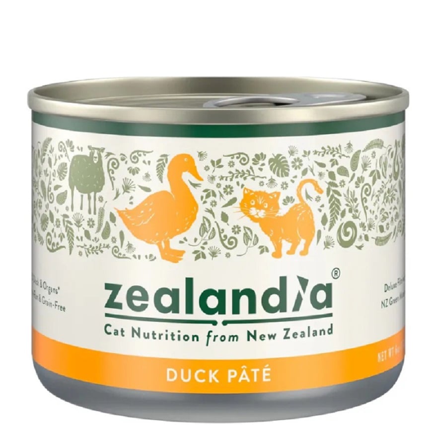 Zealandia 狂野主廚 貓主食罐 野放鴨 170g (ZE-C-D170)