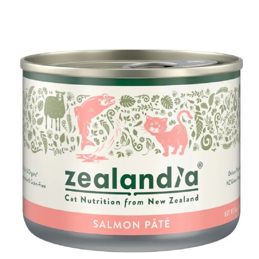 Zealandia 狂野主廚 貓主食罐 三文魚 170g (ZE-C-S170)