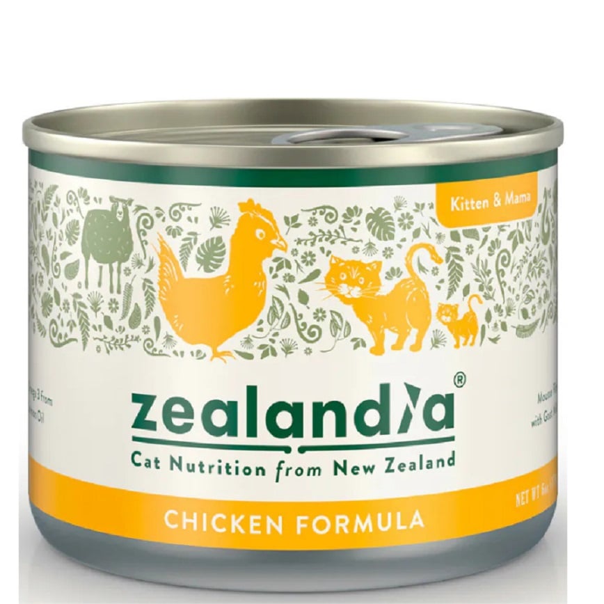 Zealandia 狂野主廚 幼貓主食罐 雞慕絲 170g (ZE-K-C170)