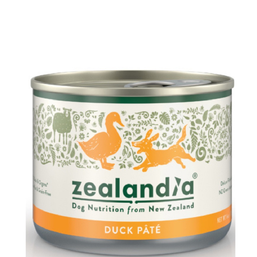 Zealandia 狂野主廚 狗主食罐 野放鴨 170g (ZE-D-D170)