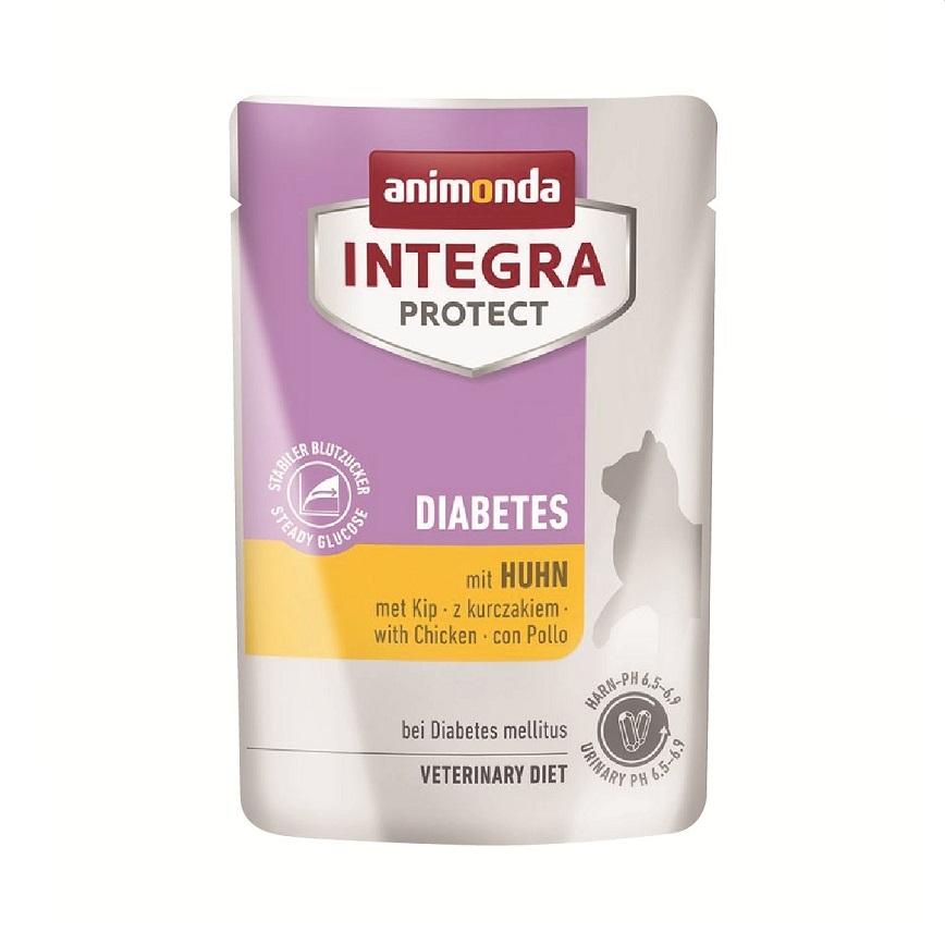 Animonda INTEGRA PROTECT 處方糧 貓濕糧 成貓糖尿病(血糖管理) 雞肉配方85g (300236070)