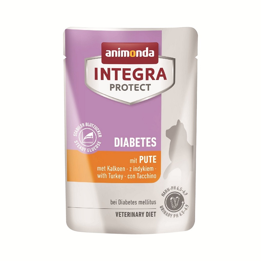 Animonda INTEGRA PROTECT 處方糧 貓濕糧 成貓糖尿病(血糖管理) 火雞配方85g (300236080)