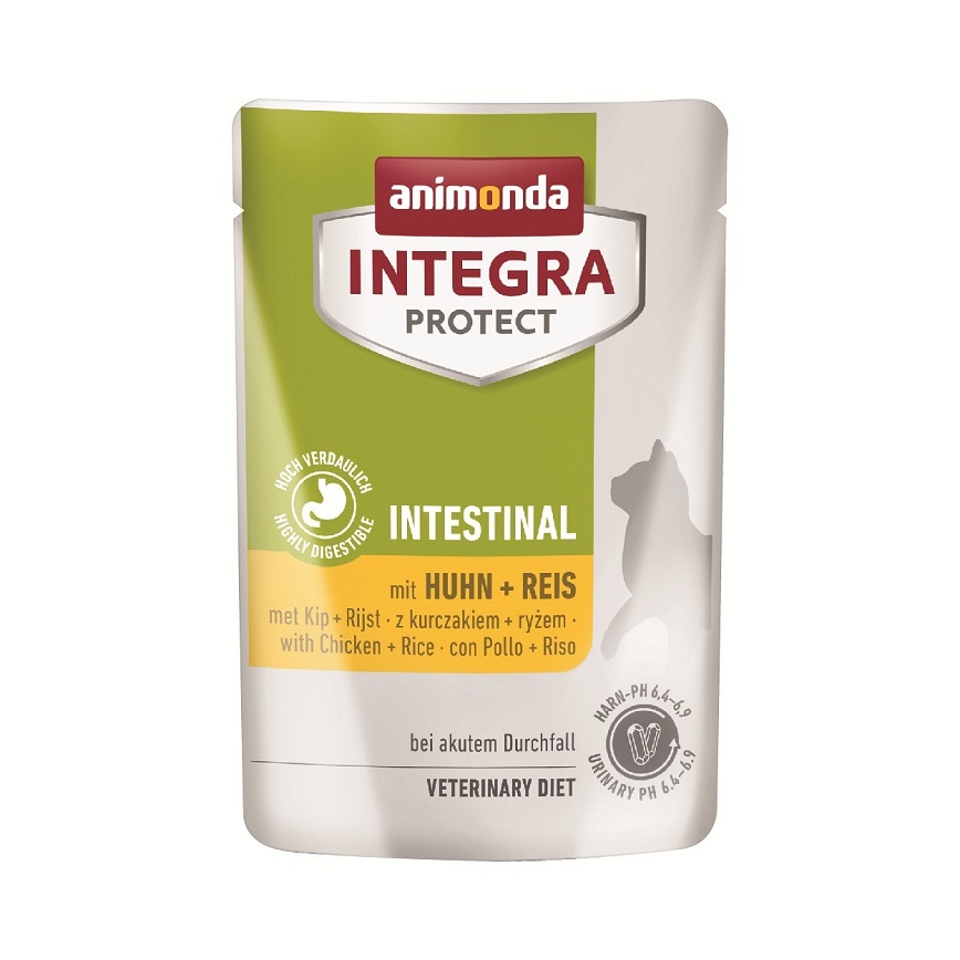 Animonda INTEGRA PROTECT 處方糧 貓濕糧 成貓腸道健康 雞肉+米配方 85g (300236060)