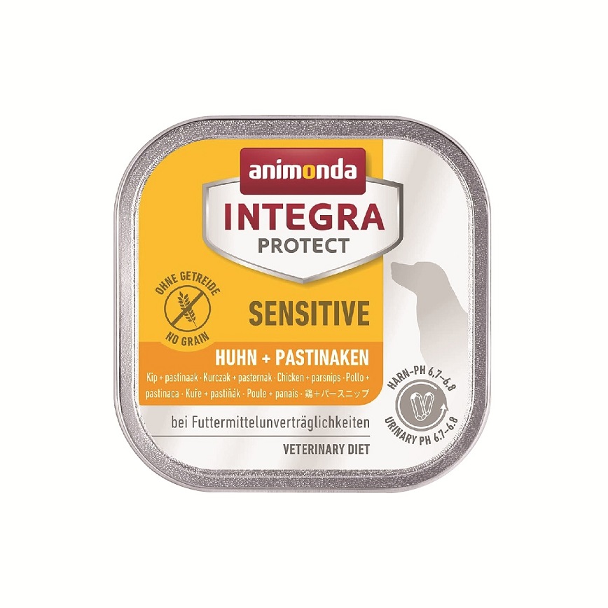 Animonda INTEGRA PROTECT 處方糧 狗濕糧 成犬敏感濕糧 雞肉＋防風草配方 150g (300223090)
