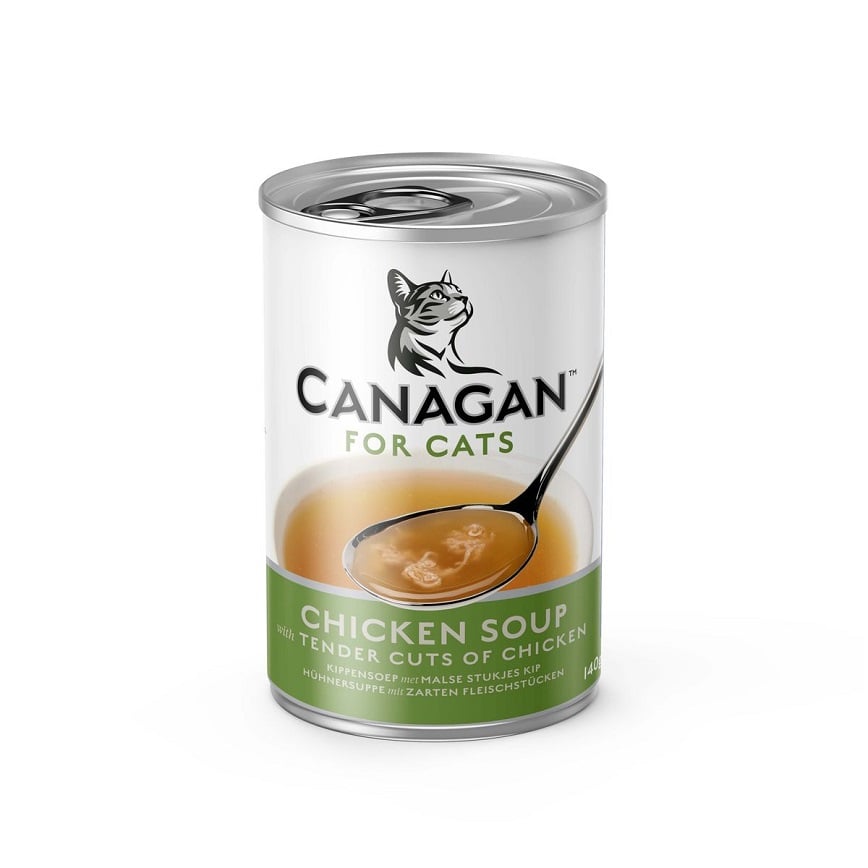 CANAGAN貓罐頭雞肉湯補水140g