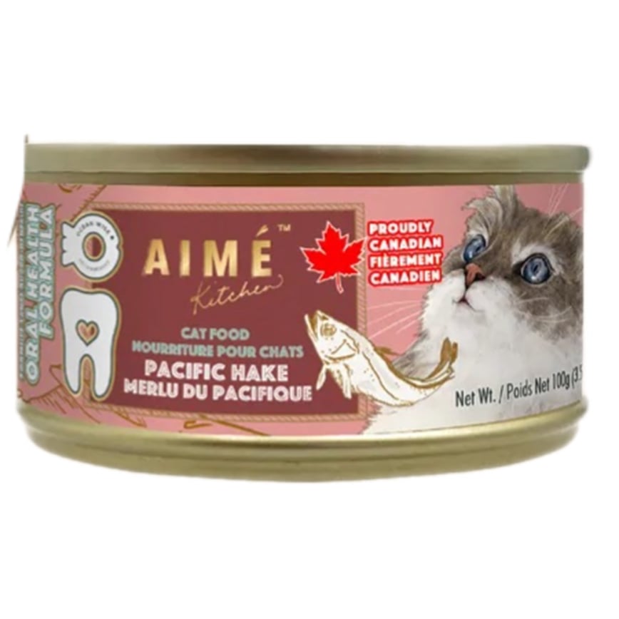AIME Kitchen 貓罐頭 口腔強健系列 太平洋鱈魚鮮肉罐 100g (H6614)