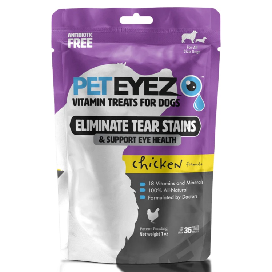 Pet Eyez 狗用小食 減淚痕保健凍乾肉 鮮雞味 1oz (48197)