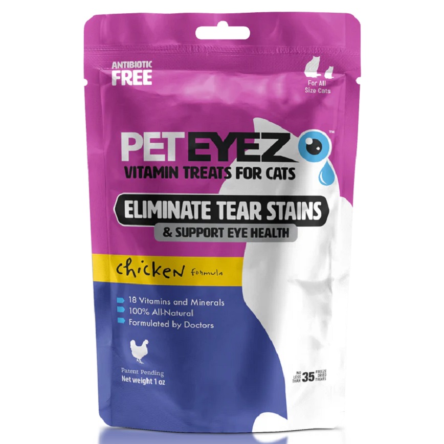 Pet Eyez 貓用小食 減淚痕保健凍乾肉 鮮雞味 1oz (51388)