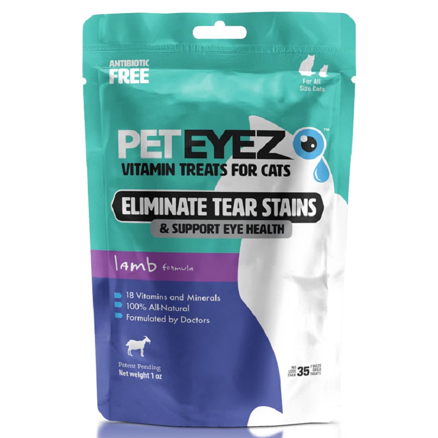 Pet Eyez 貓用小食 減淚痕保健凍乾肉 羊味 1oz (51425)