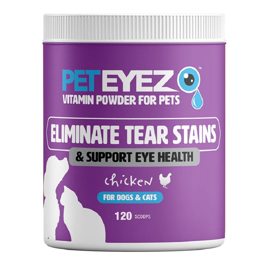 Pet Eyez 貓狗眼睛保健粉 (可去淚痕) 雞肉味 120湯匙 (66666)