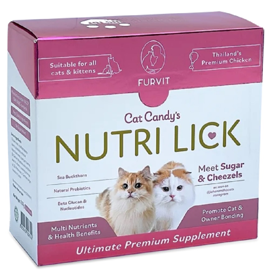Furvit Nutri Lick 功能性唧唧醬全貓小食 泰國雞肉 5g X 40 圖 1