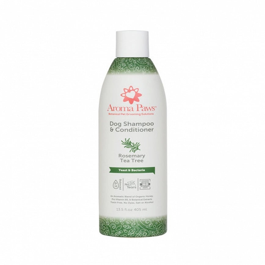 Aroma Paws 毛髮再生抗菌洗護二合一 迷迭香茶樹洗毛護毛素 13.5oz (犬用) (AP017)