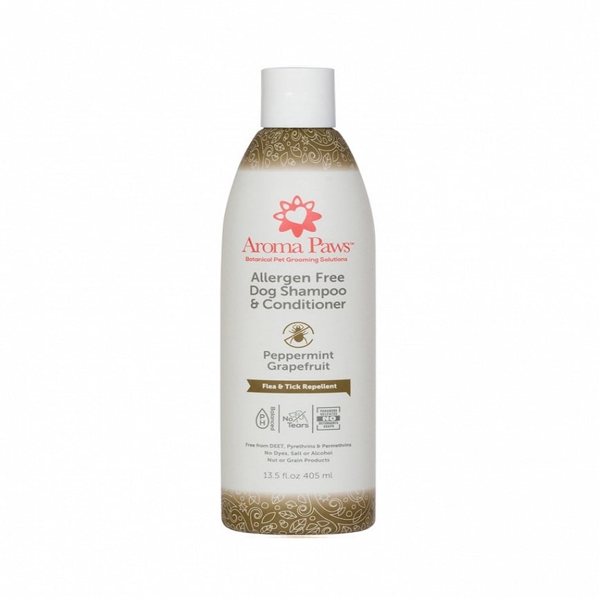 Aroma Paws 除牛蜱、蚤 防敏感洗毛水 13.5oz (犬用) (AP304)
