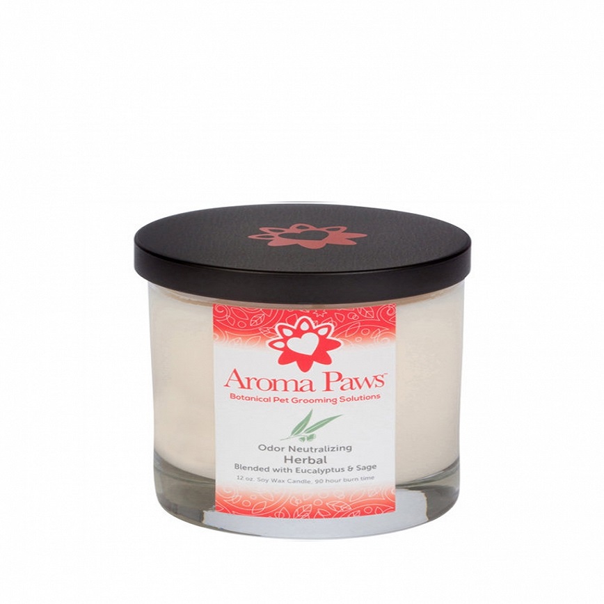 Aroma Paws 天然大豆除味香薰蠟燭 香草 12oz (AP204) 圖 1