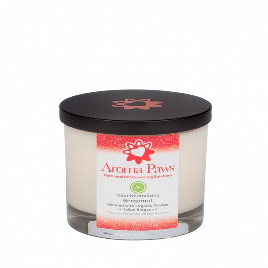 Aroma Paws 天然大豆除味香薰蠟燭 佛手柑 12oz (AP207)