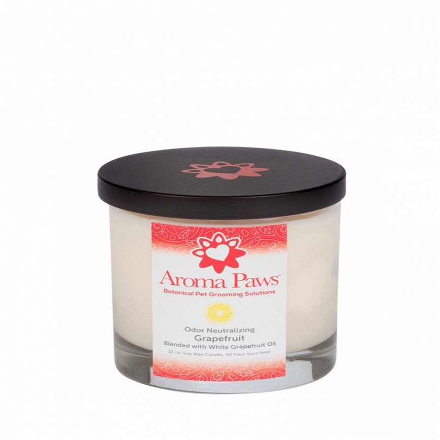 Aroma Paws 天然大豆除味香薰蠟燭 白葡萄柚 12oz (AP208)