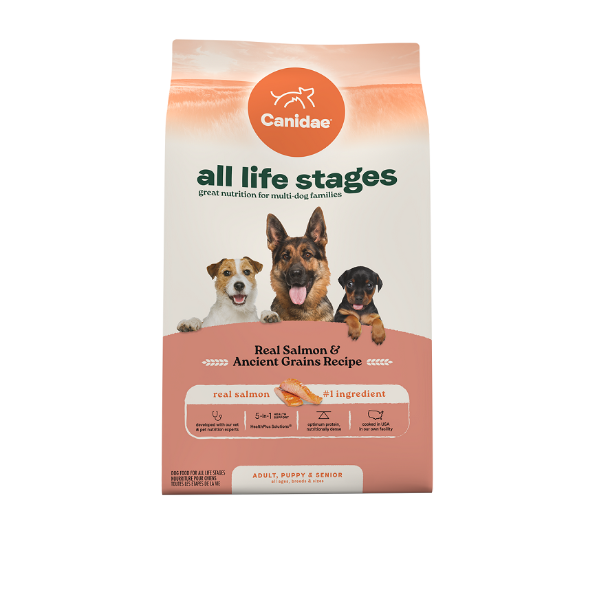 CANIDAE 咖比 狗糧 life stages 三文魚+原始穀物配方 5lb (1305K) 圖 1