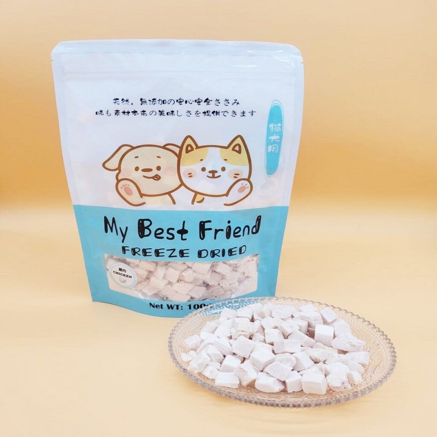 My Best Friend 脫水貓狗小食 雞肉粒 100g (MBF-C100)