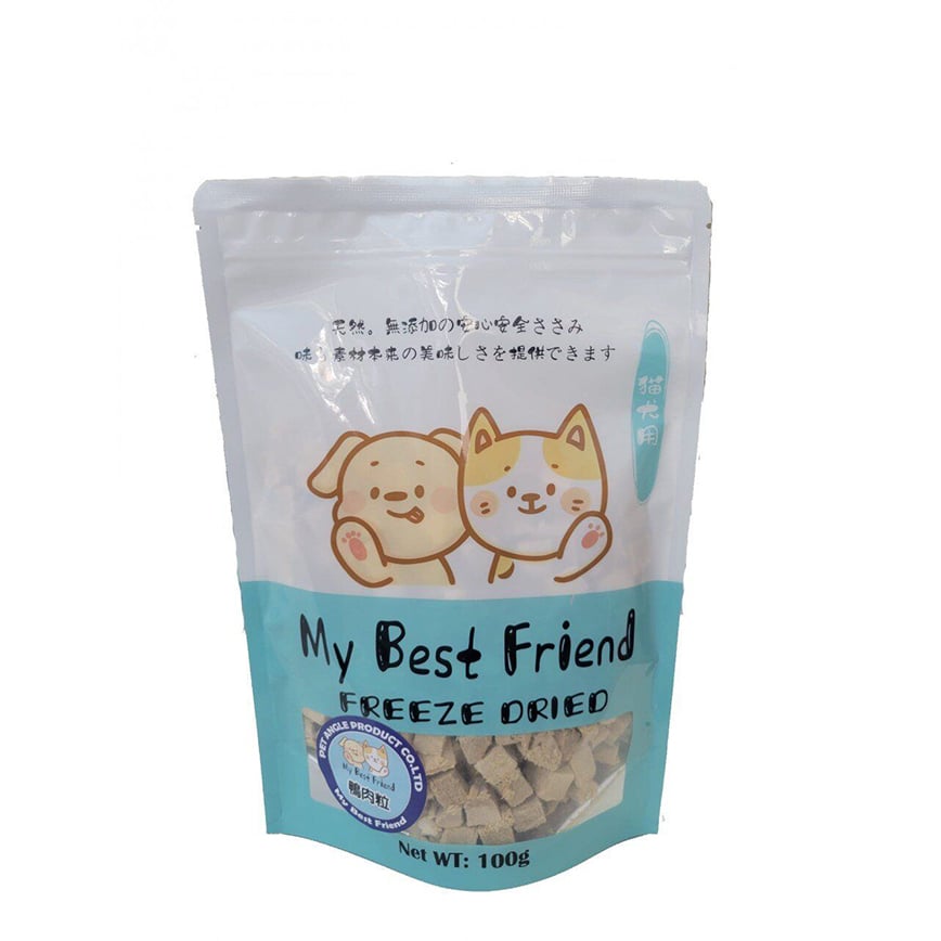 My Best Friend 脫水貓狗小食 鴨肉粒 100g (MBF-D100)