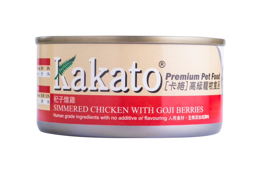 Kakato 罐頭 貓狗罐頭 杞子燉雞 170g (貓狗共用)
