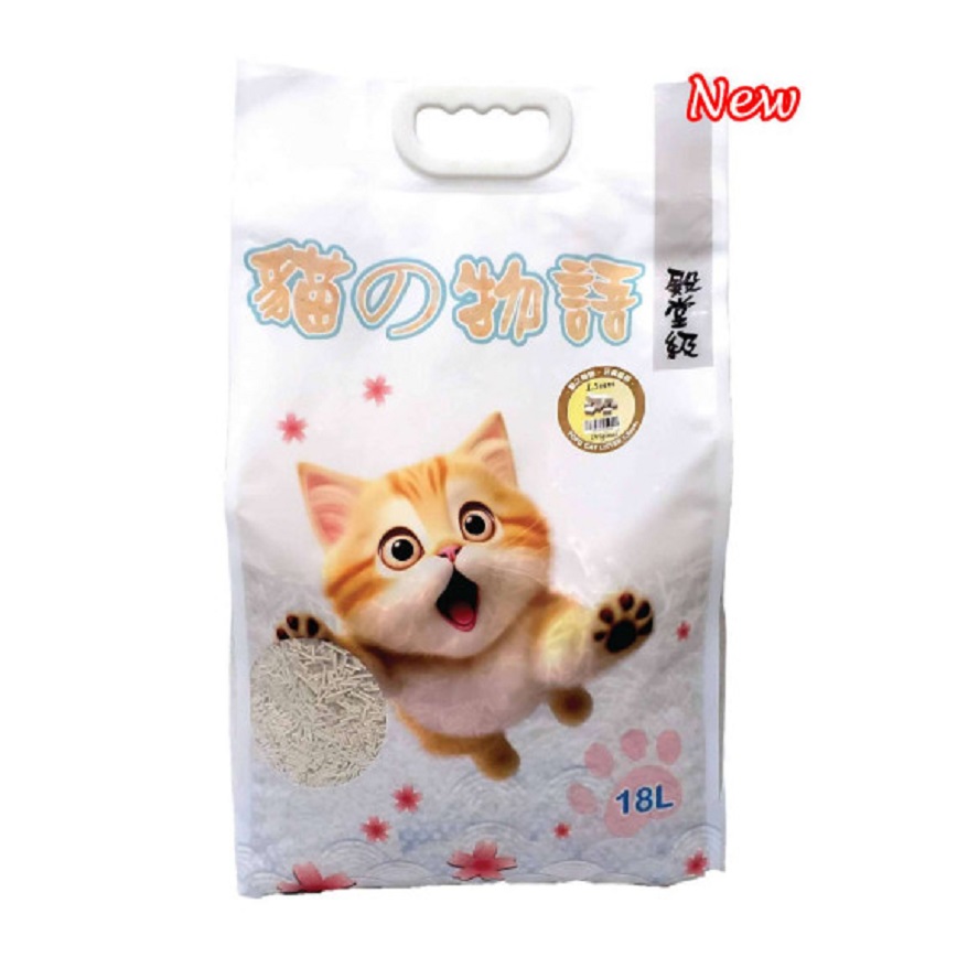 貓之物語 1.5mm天然 豆腐貓砂 原味 18L