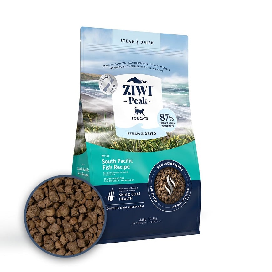 ZiwiPeak 貓糧 微蒸風乾系列 野生南太平洋魚 食譜 2.2kg (ZSCF2.2)