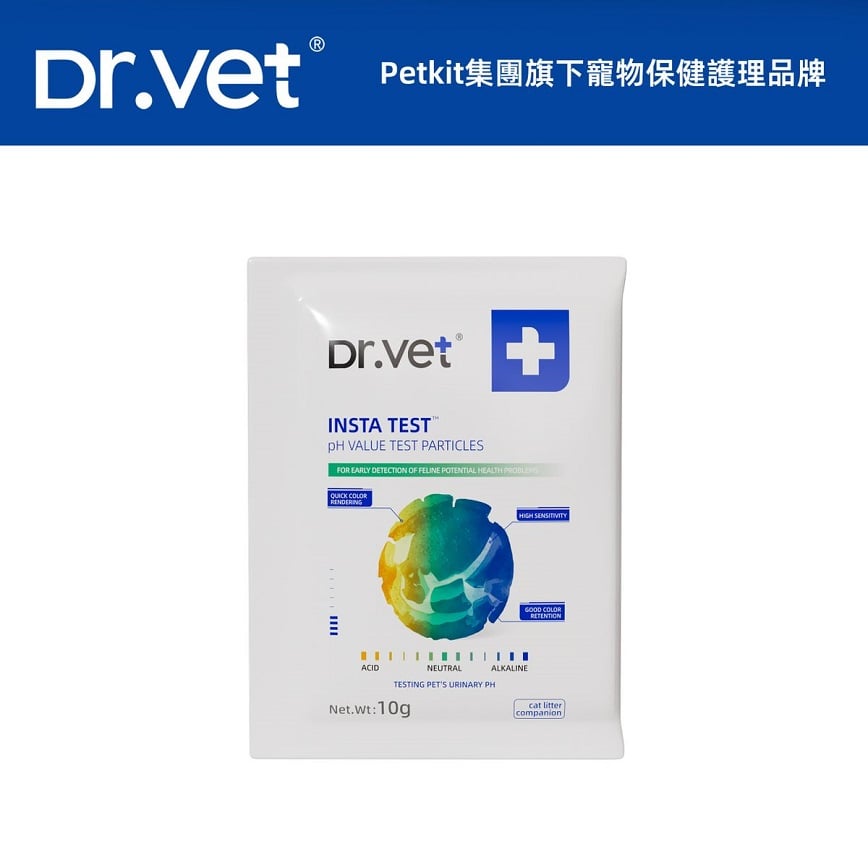 Dr.Vet 秒秒測 貓咪尿液pH值檢測顆粒 10g (dv01232) 圖 1