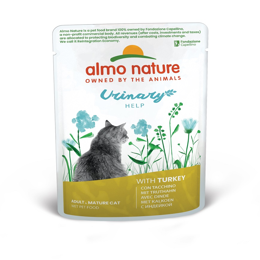 Almo Nature Urinary Help 尿道護理貓鮮包 火雞 70g (5301)