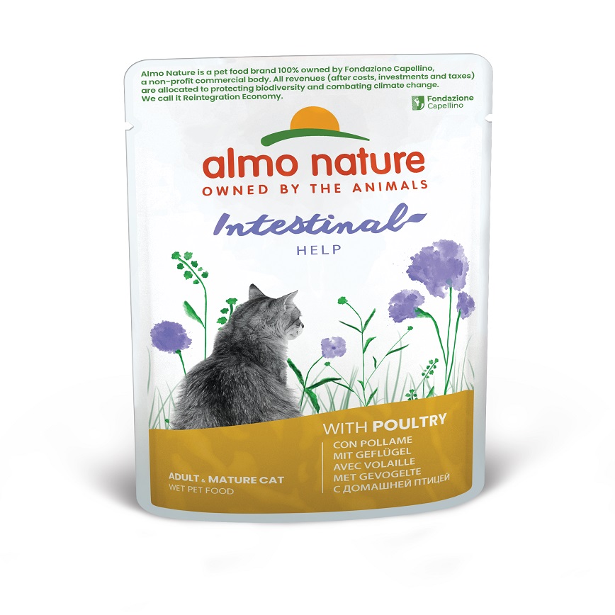 Almo Nature Intestinal Help 腸胃護理貓鮮包 家禽 70g (5295) 圖 1
