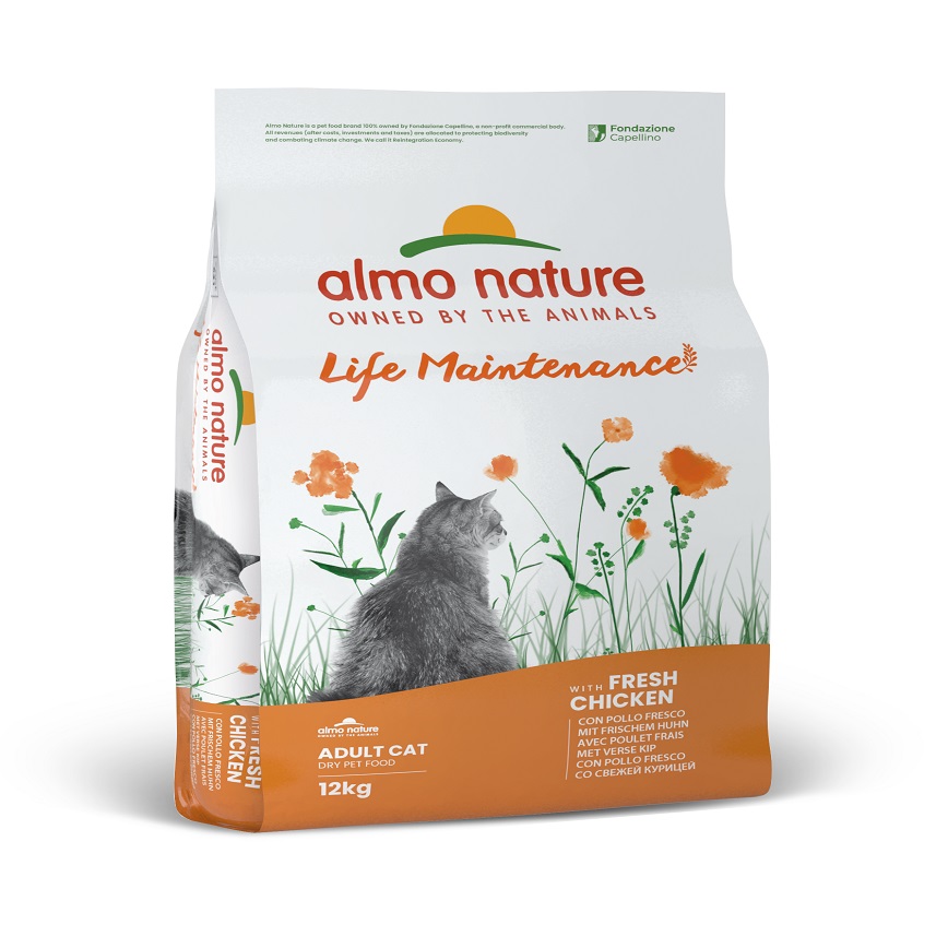 Almo Nature Holistic 貓糧 成貓糧新鮮雞肉 12kg (641)