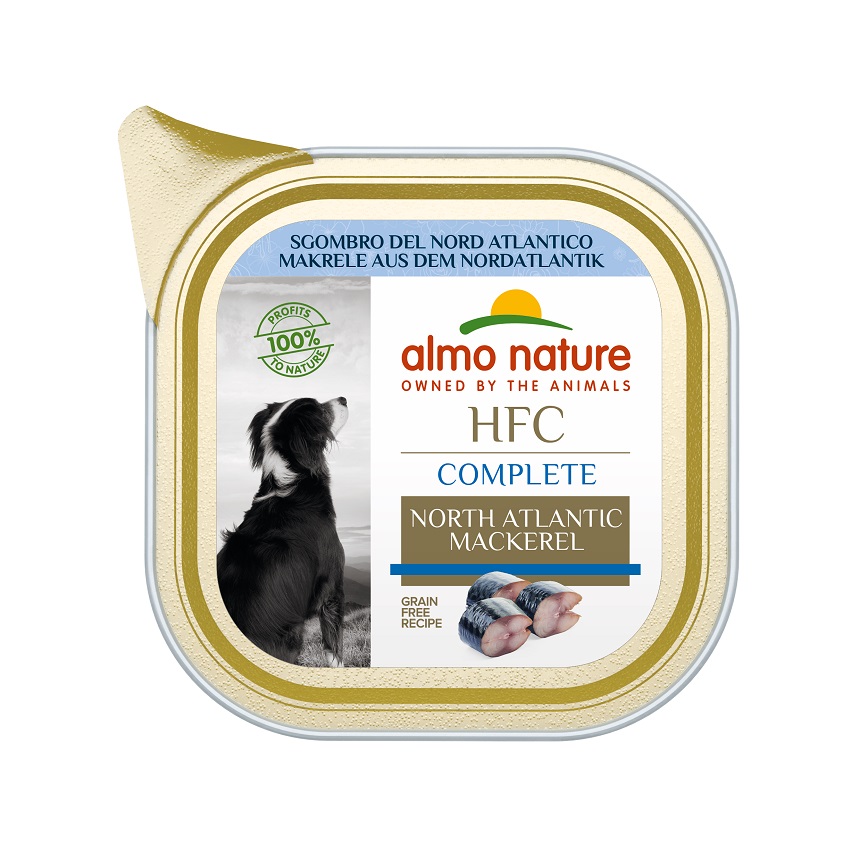 Almo Nature HFC Complete 主食狗罐頭 北大西洋鯖魚 85g (805)