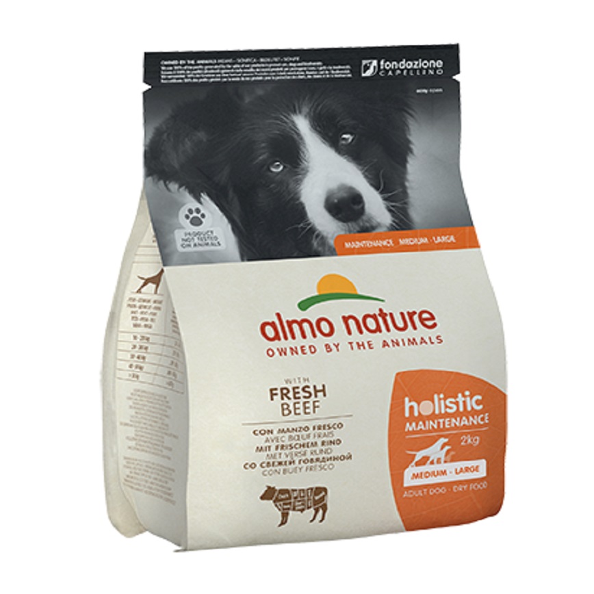Almo Nature Holistic 狗糧 牛肉 大粒裝 2kg (736) 圖 1