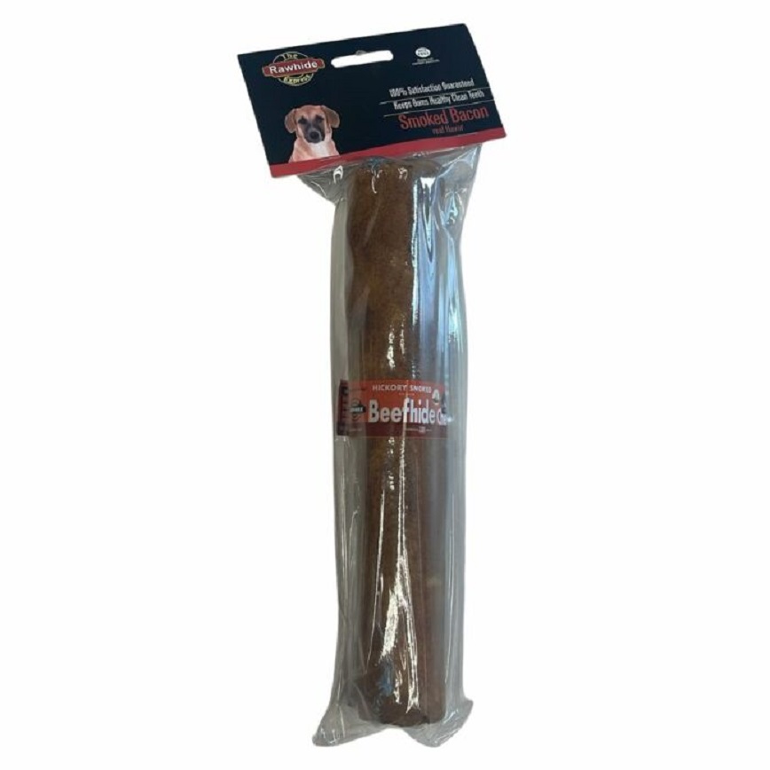 Rawhide Express 狗潔齒棒 大旋風捲 煙肉味 (大 9-10”) (LR-SB)