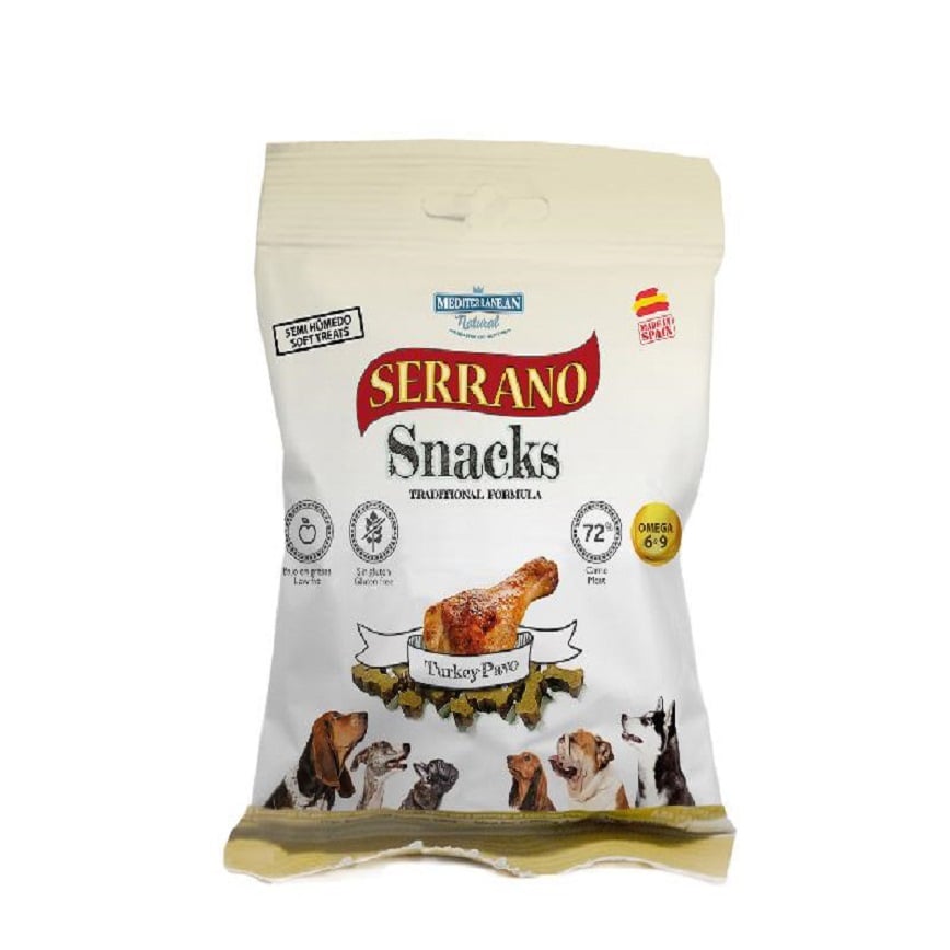Mediterranean Natural Serrano 狗零食 火雞肉 85g (68173-85)