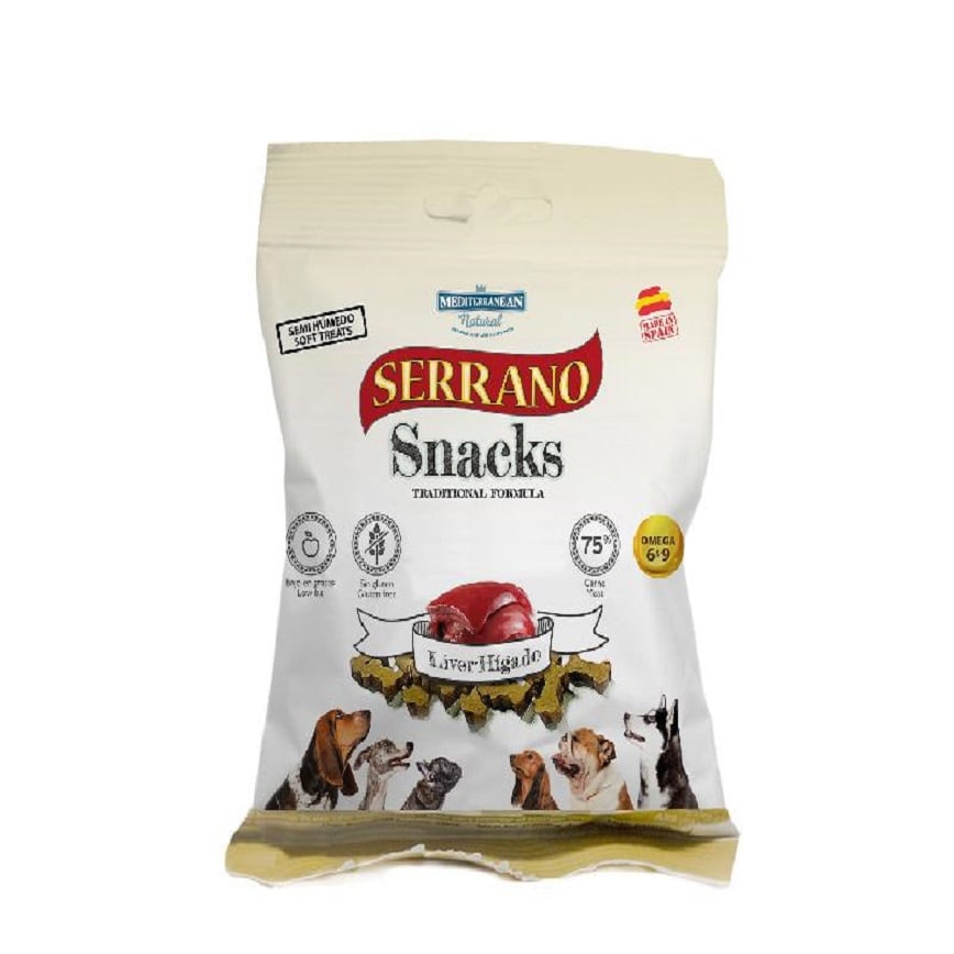 Mediterranean Natural Serrano 狗零食 豬肝 85g (68178-85)
