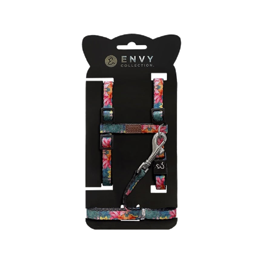 ENVY COLLECTION 貓胸背帶 熱帶紅 (NCL-A201-002)
