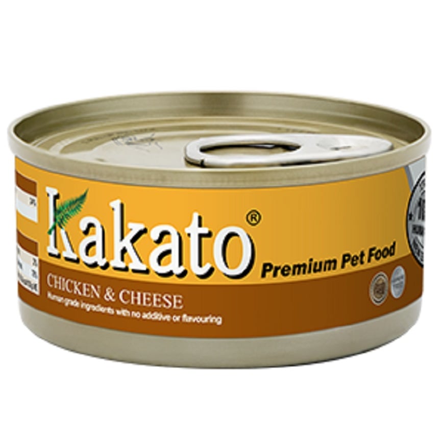 Kakato 罐頭 貓狗罐頭 雞肉及芝士 170g (貓狗共用) (TD0826THK)