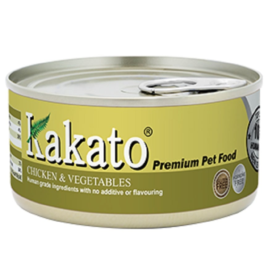 Kakato 罐頭 貓狗罐頭 雞肉及蔬菜 170g (貓狗共用) (TD0832THK)