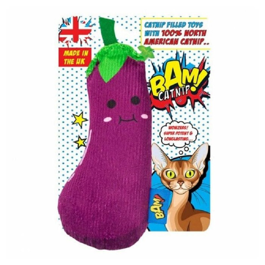 BAM! Catnip 貓玩具 薄荷茄子 (0B30542)