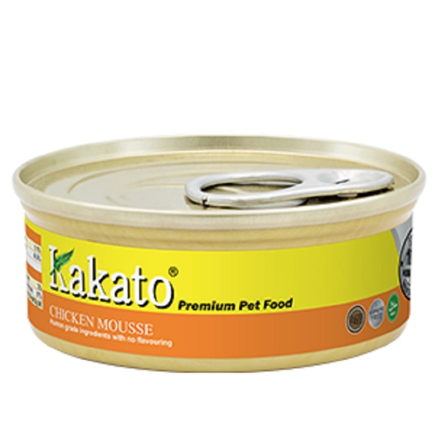 Kakato 貓雞肉慕絲罐 40g
